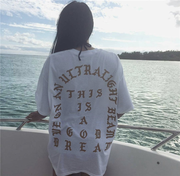 Kanye West I Feel Like Pablo Popular logo T-Shirt for Male and Female Couples