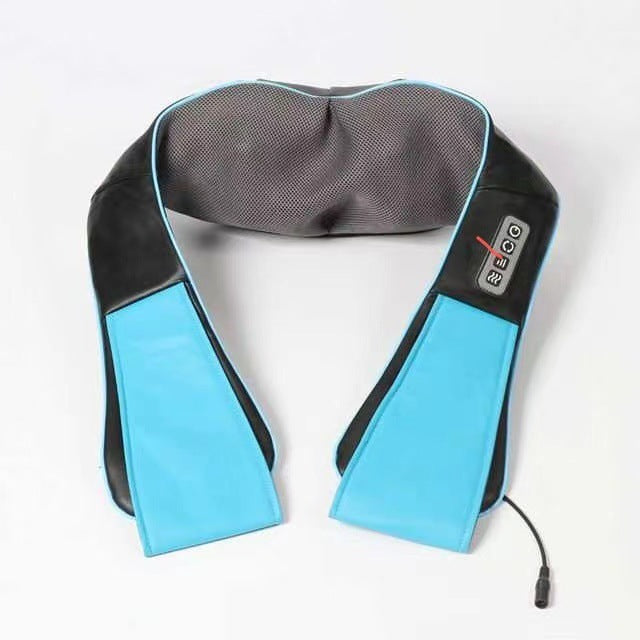 USB Charging Neck Massager Trapezoid Muscle Shoulder Neck Waist Back Shawl Neck Kneading Whole Body Massage Instrument