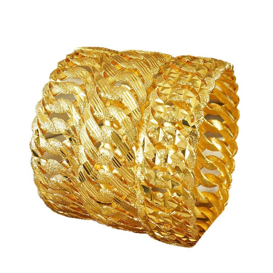 Middle East Retro Open Cuban Bracelet