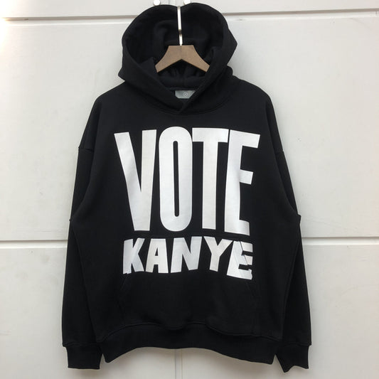 Kanye West Campaigned In Letters And A Fleece Hoodie