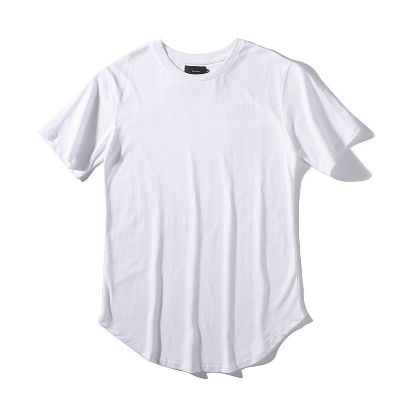New streetwear Men Extended kanye West T-shirt