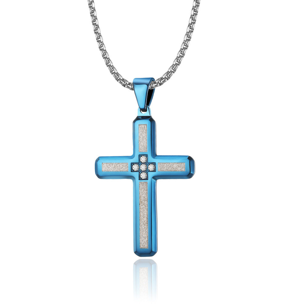 Emery Cross Pendant Necklace Style Accessories