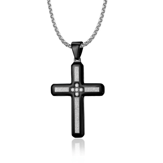 Emery Cross Pendant Necklace Style Accessories