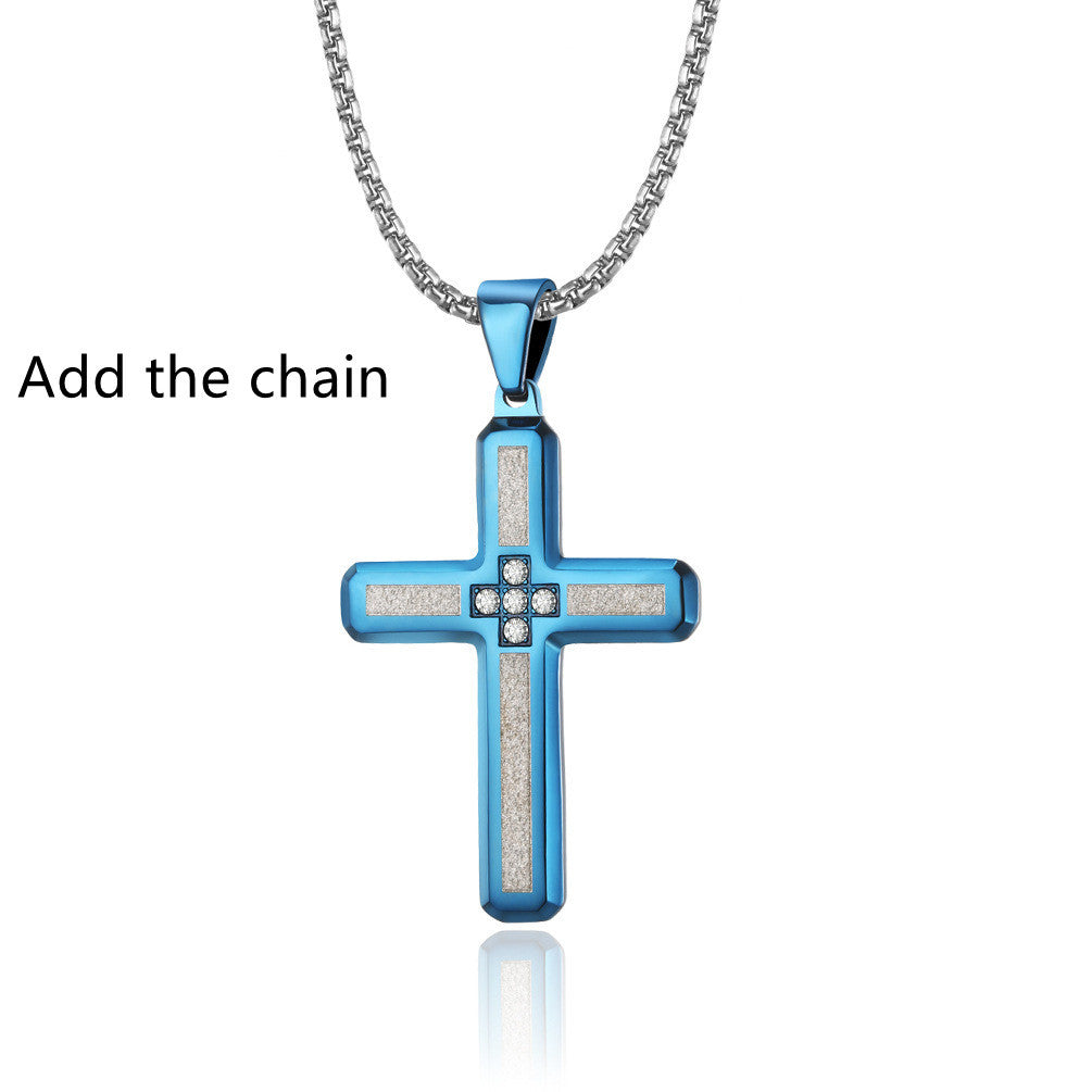 Emery Cross Pendant Necklace Style Accessories