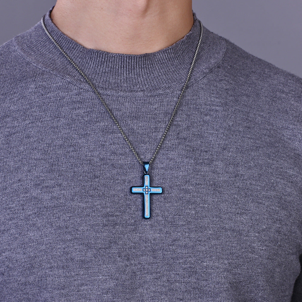 Emery Cross Pendant Necklace Style Accessories